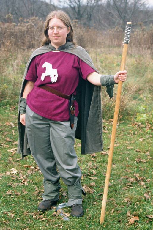 A picture of me as a rider of rohan should be here.